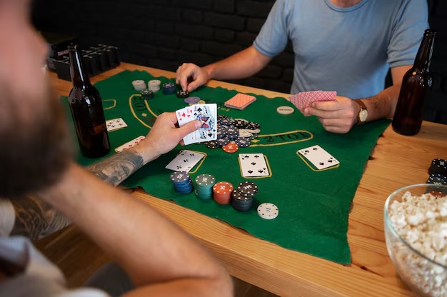 Live Sic Bo dealer shaking dice in a broadcast studio